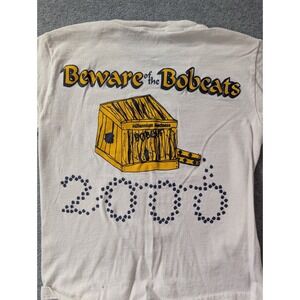 VTG 2000 Delta Barstow Bobcats Youth S 6-8 Tee Kidcore Grunge Y2K Millennial